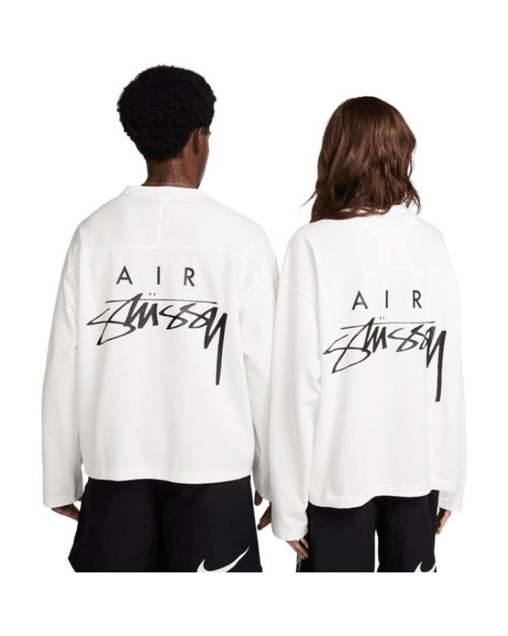 LTS　Nike×Stussy Long Sleeve Top Nike x Stussy Long-Sleeve Top Black Shop Authentic at SASOM