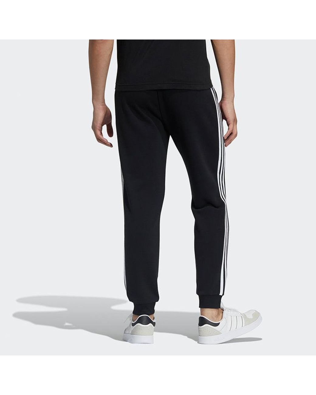 Adidas Black Neo M Ce 3Sq1 Kn Tp Athletics Sports Bundle Feet Long Pants for men