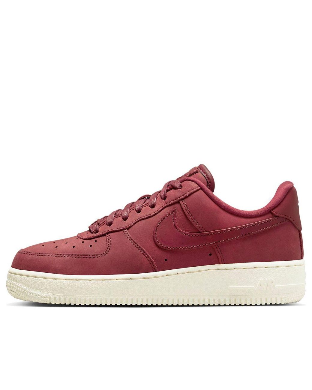 Nike Red (Wmns) Air Force 1 Low Premium 'Team'