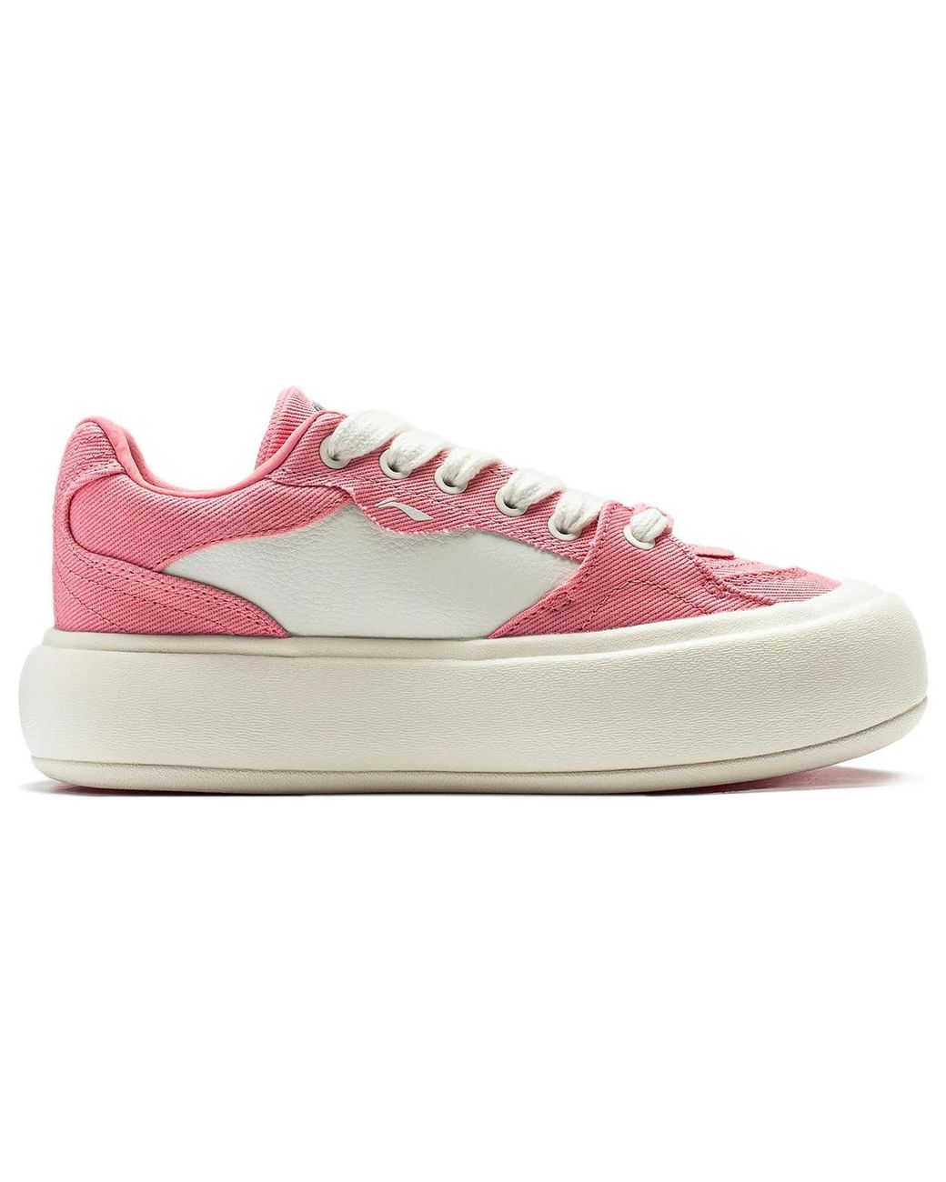 Li-ning Pink (Wmns) Platform Skate Shoes