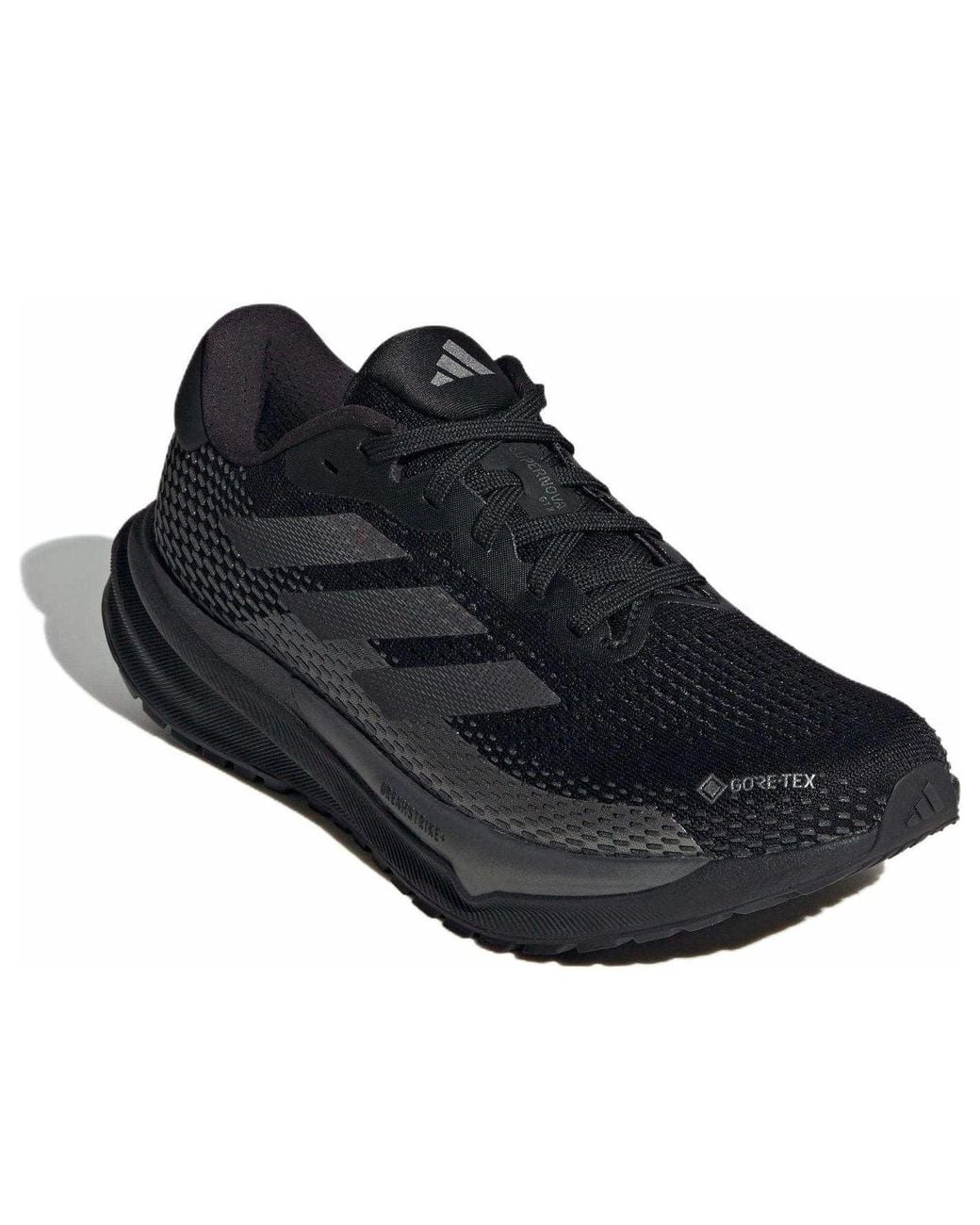 Adidas Black Supernova Gore-Tex Running Shoes