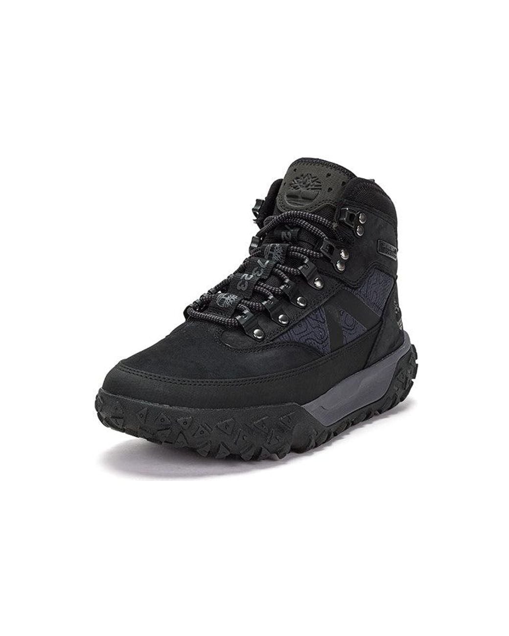 Timberland Black Greenstride Motion 6 Waterproof Mid Hikers for men