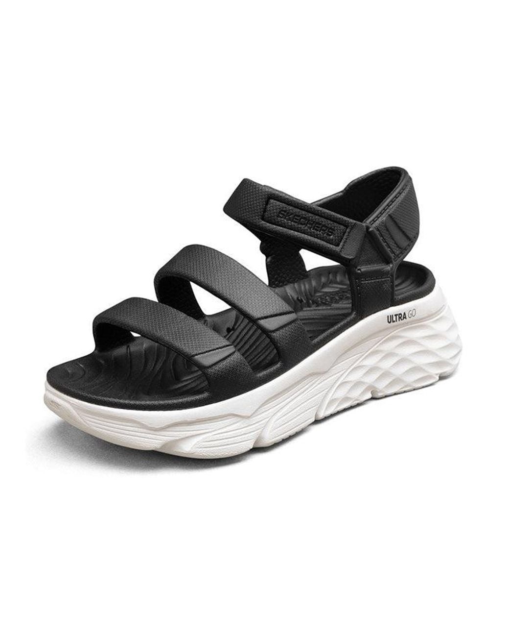 Skechers Black (Wmns) Ultra Flex Casual Sandal