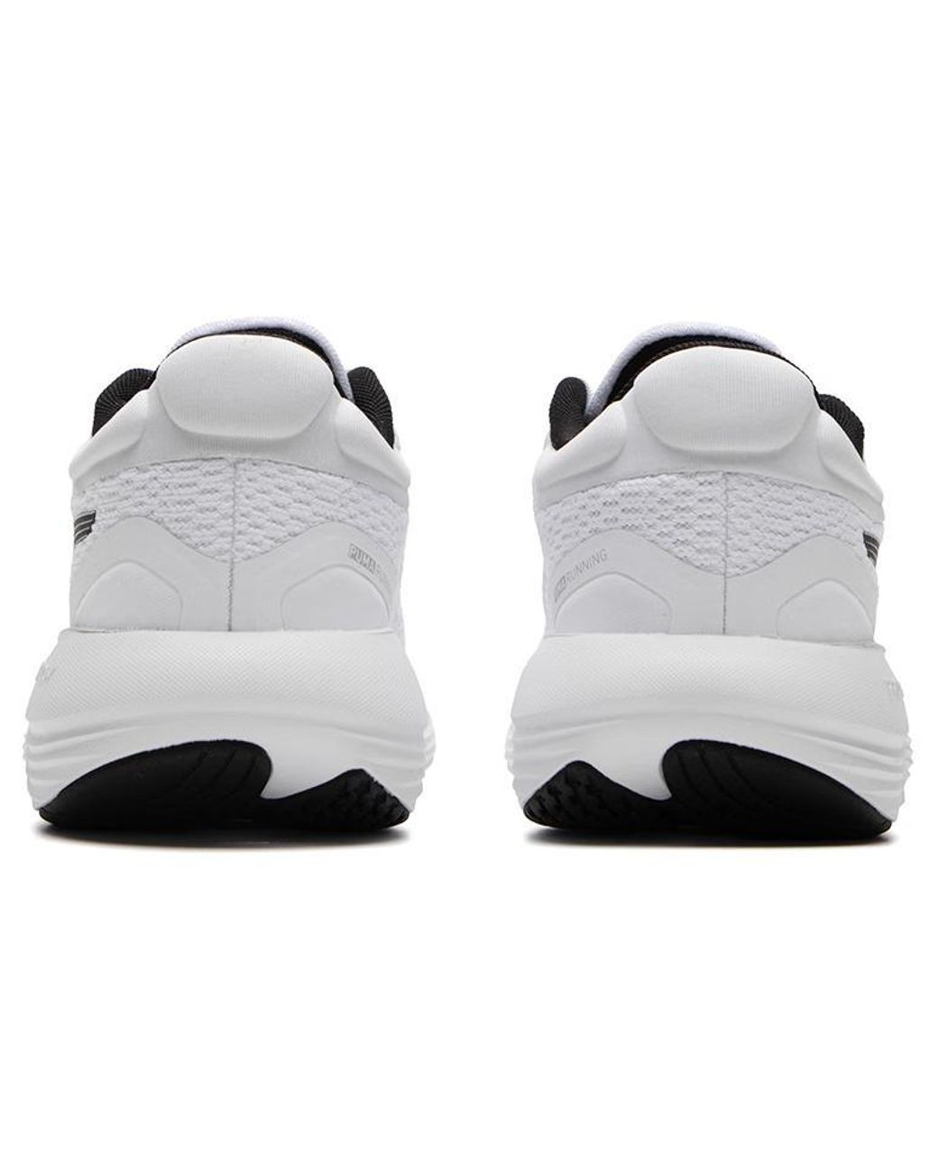 PUMA White Scend Pro Running Shoes for men