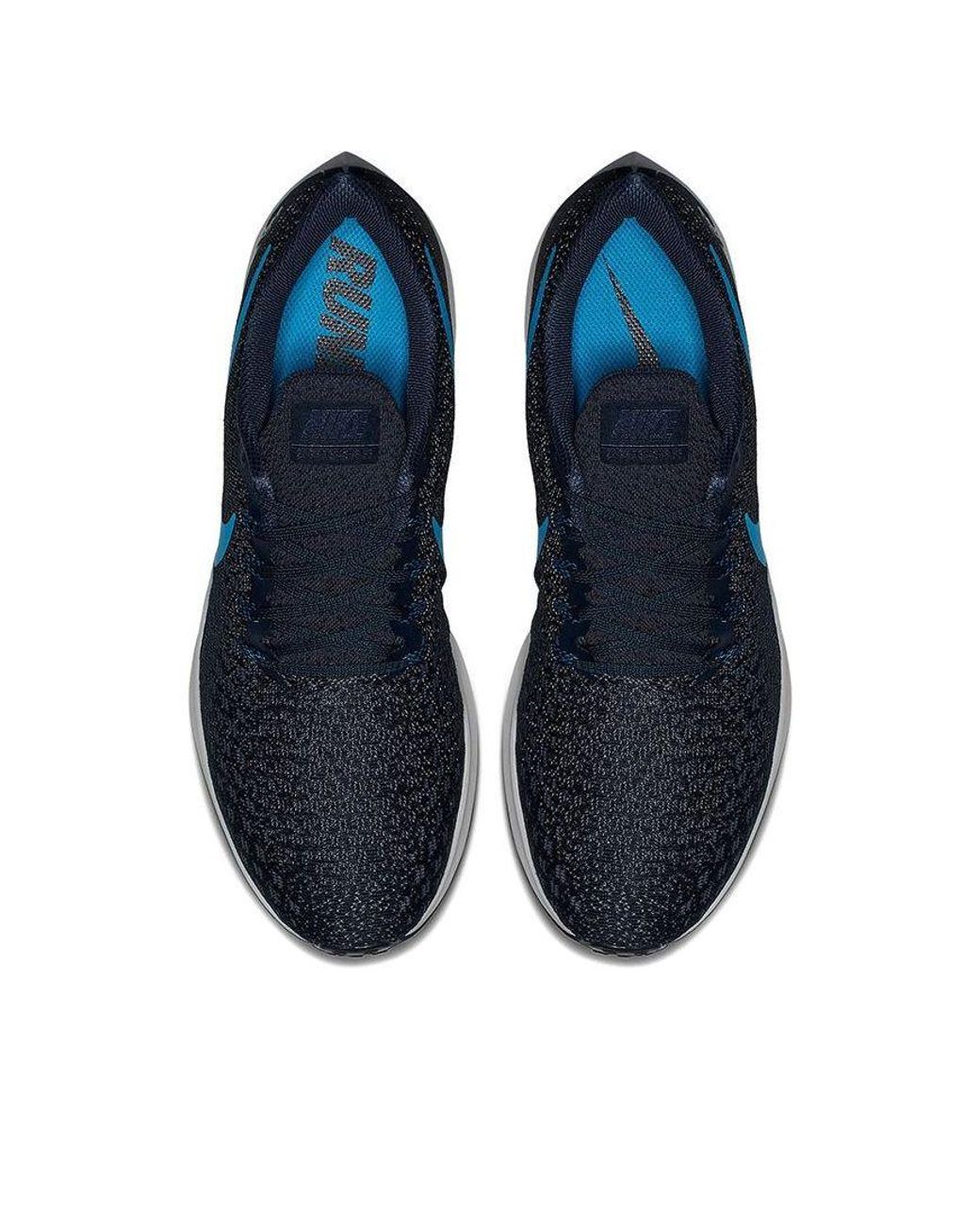 Nike Blue Air Zoom Pegasus 35 'Obsidian' for men