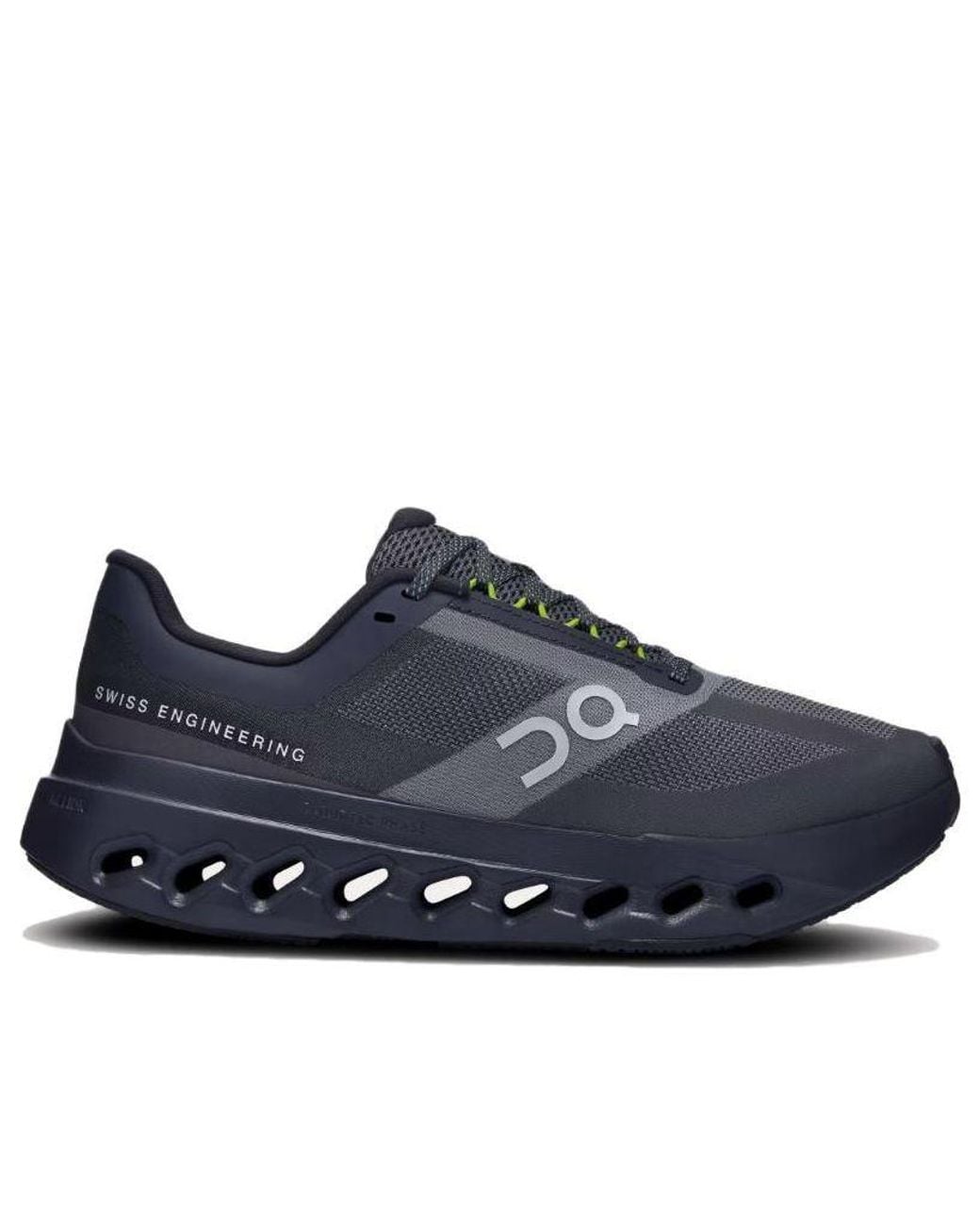 On Shoes Black Cloudsurfer Next Lumos Iron'