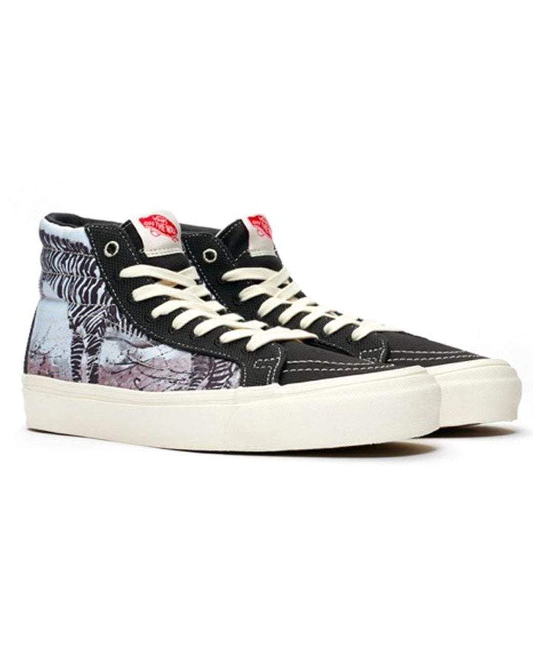 Vans Blue Ralph Steadman X Og Sk8-Hi Lx 'Zebra' for men