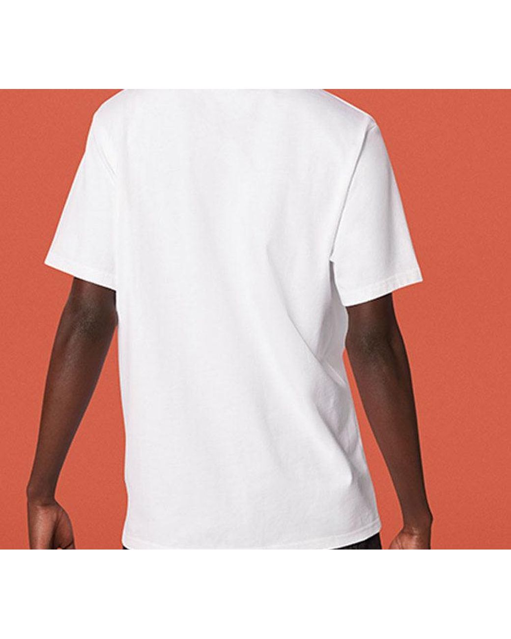 Converse White Chuck Taylor Skull Logo Short Sleeve T-Shirt for men