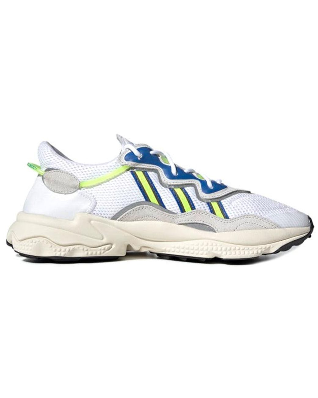 Adidas White Adidas Ozweego Cloud Solar Yellow for men