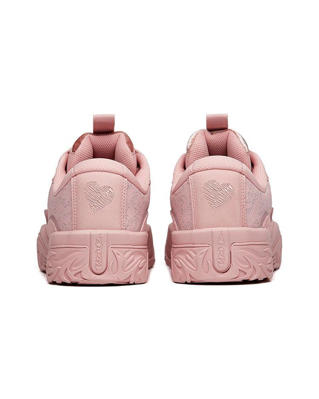 Anta Pink Authentic Low-Top Sneaker 'Hot' for men