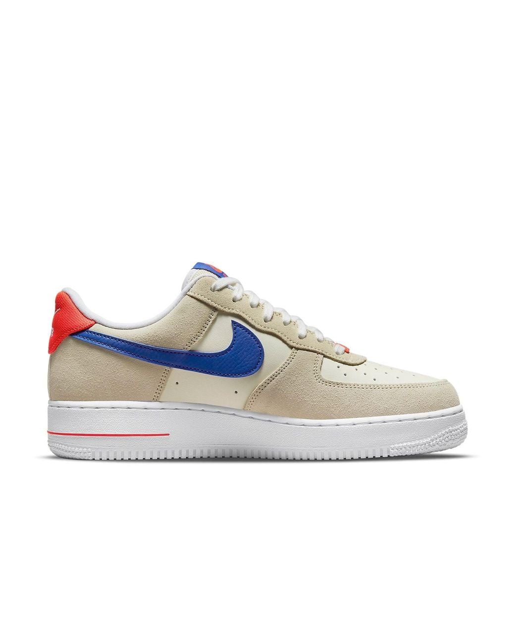 Nike Blue Air Force 1 '07 Lv8 'Coconut Milk Hyper Royal' for men