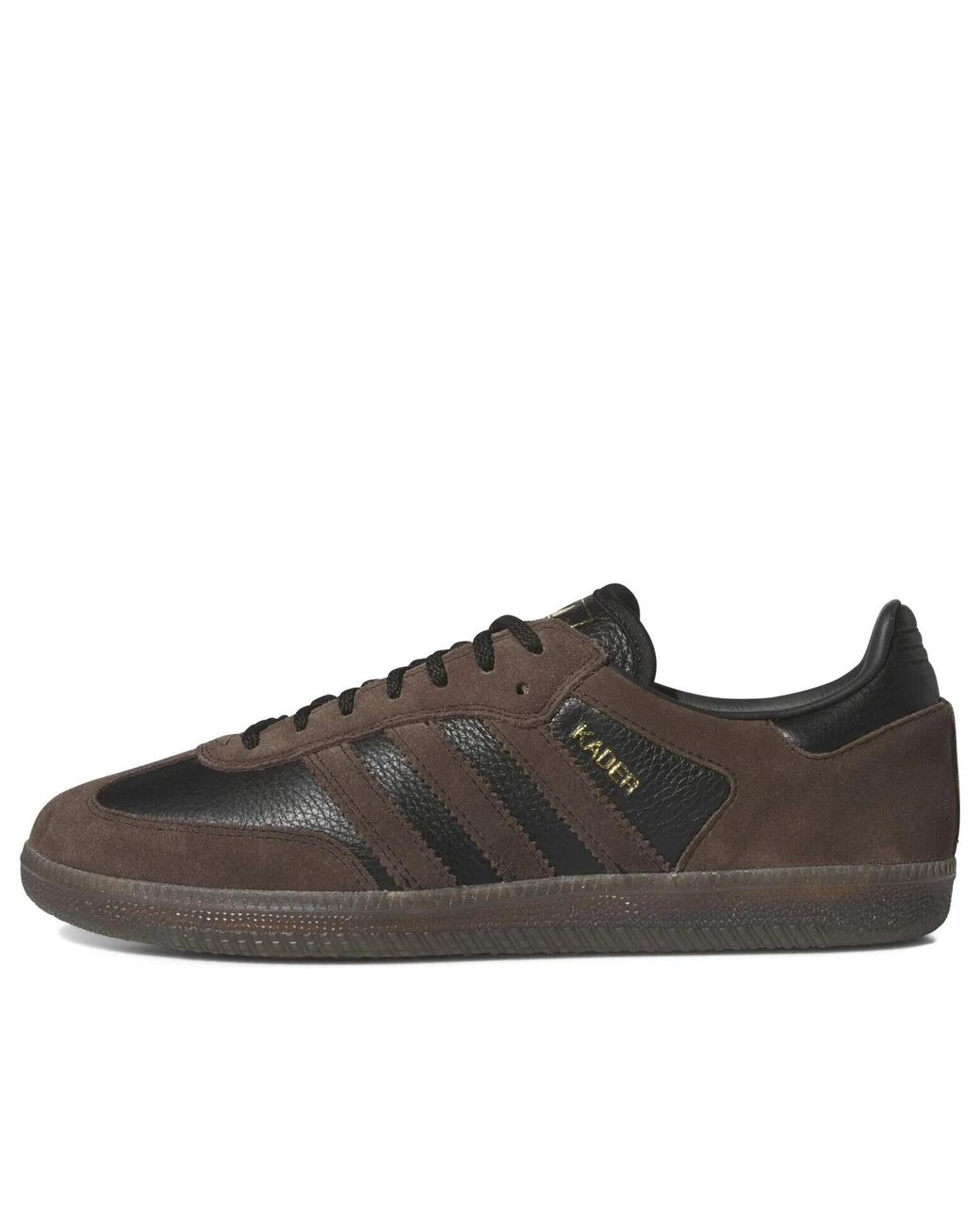 Adidas Brown X Kader Sylla Samba Adv Gum' for men