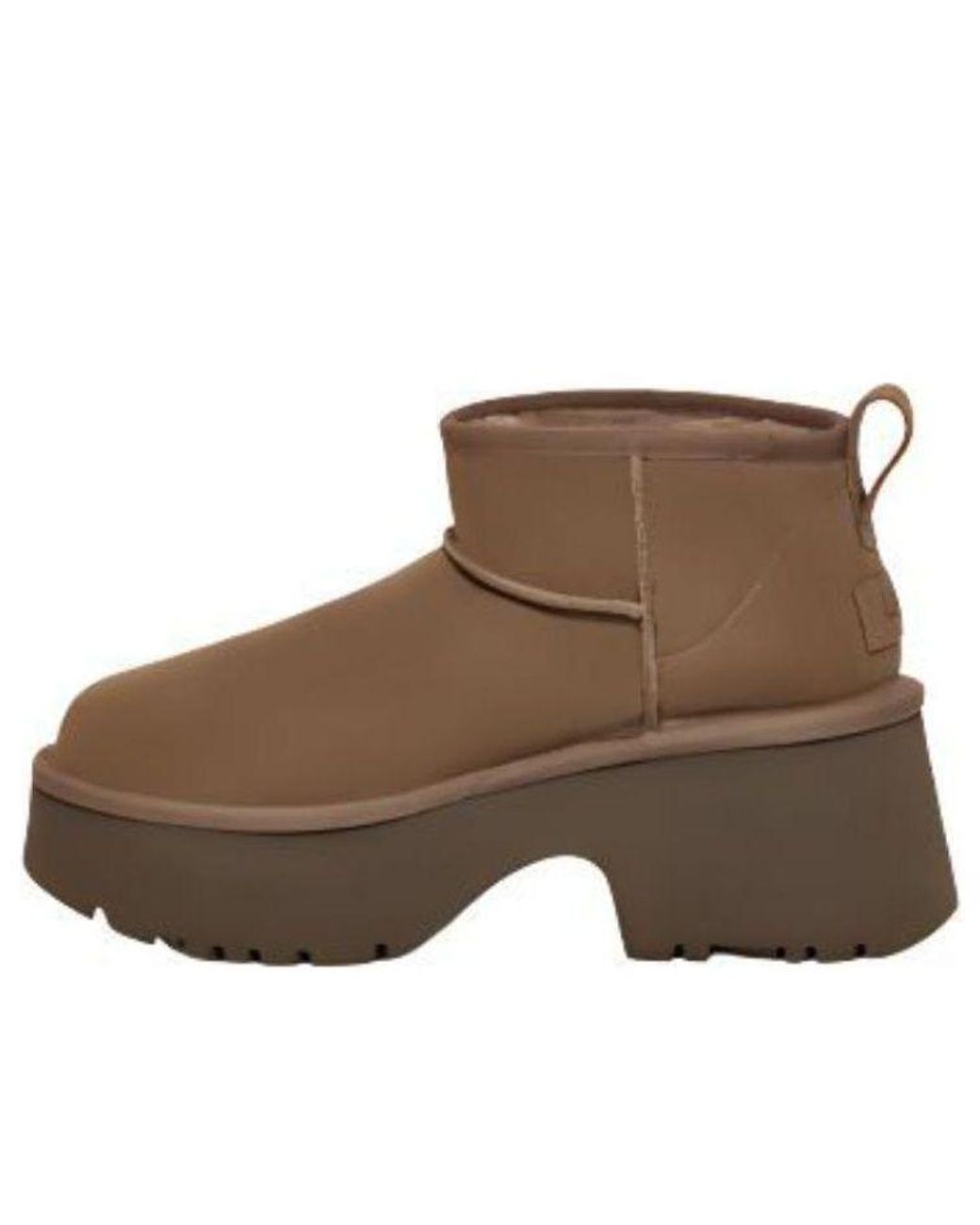 Ugg Brown (Wmns) Classic Ultra Mini New Heights 'Hickory'