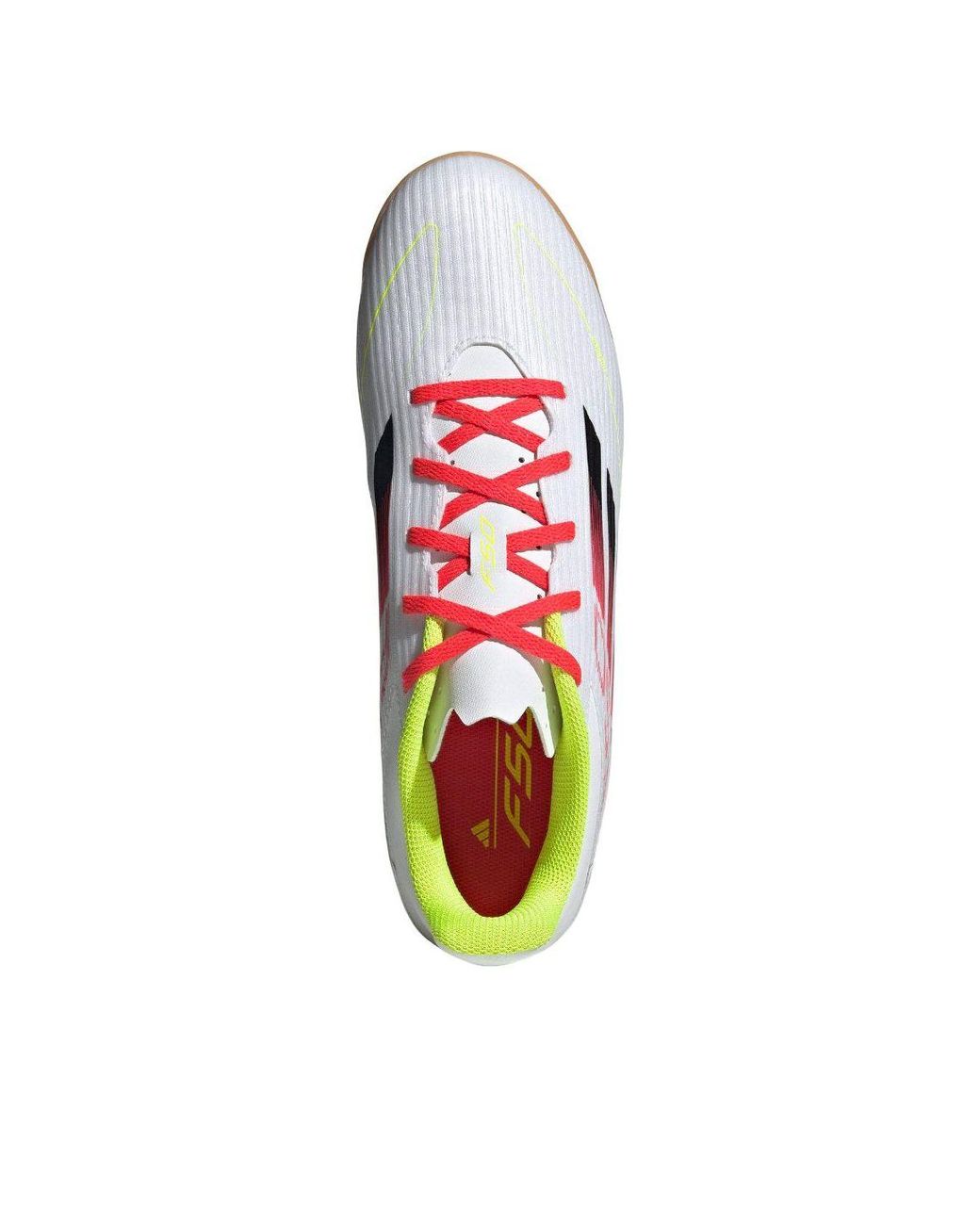 Adidas White F50 League Lace Up Low Top Sneakers for men