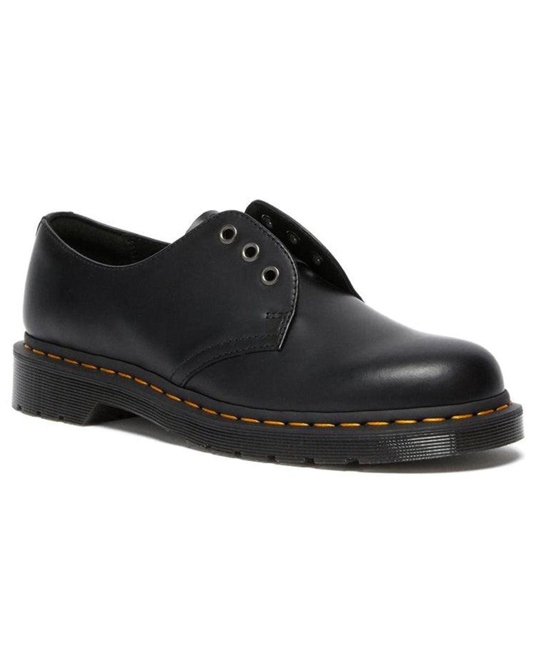 Dr. Martens Black 1461 Elastic Smooth for men