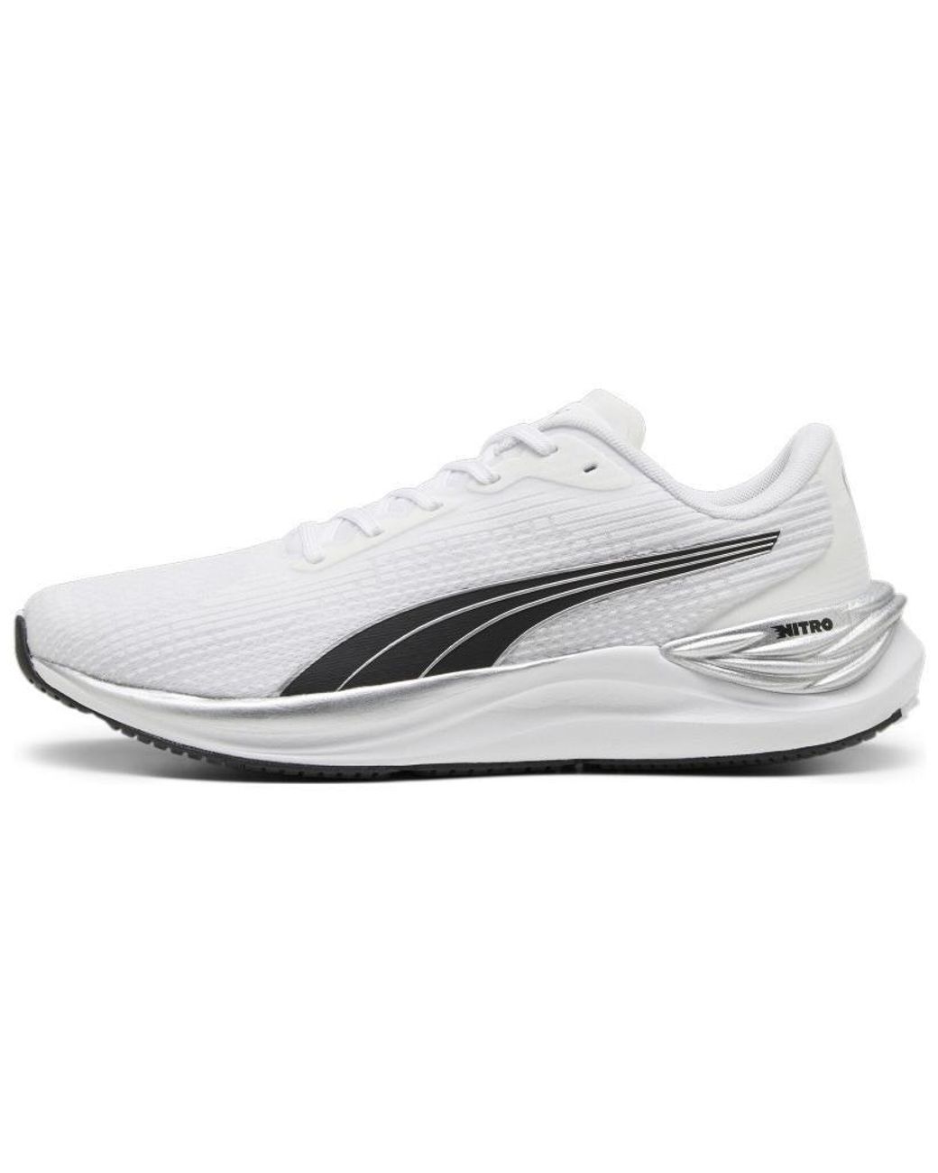 PUMA White Electrify Nitro 3 for men