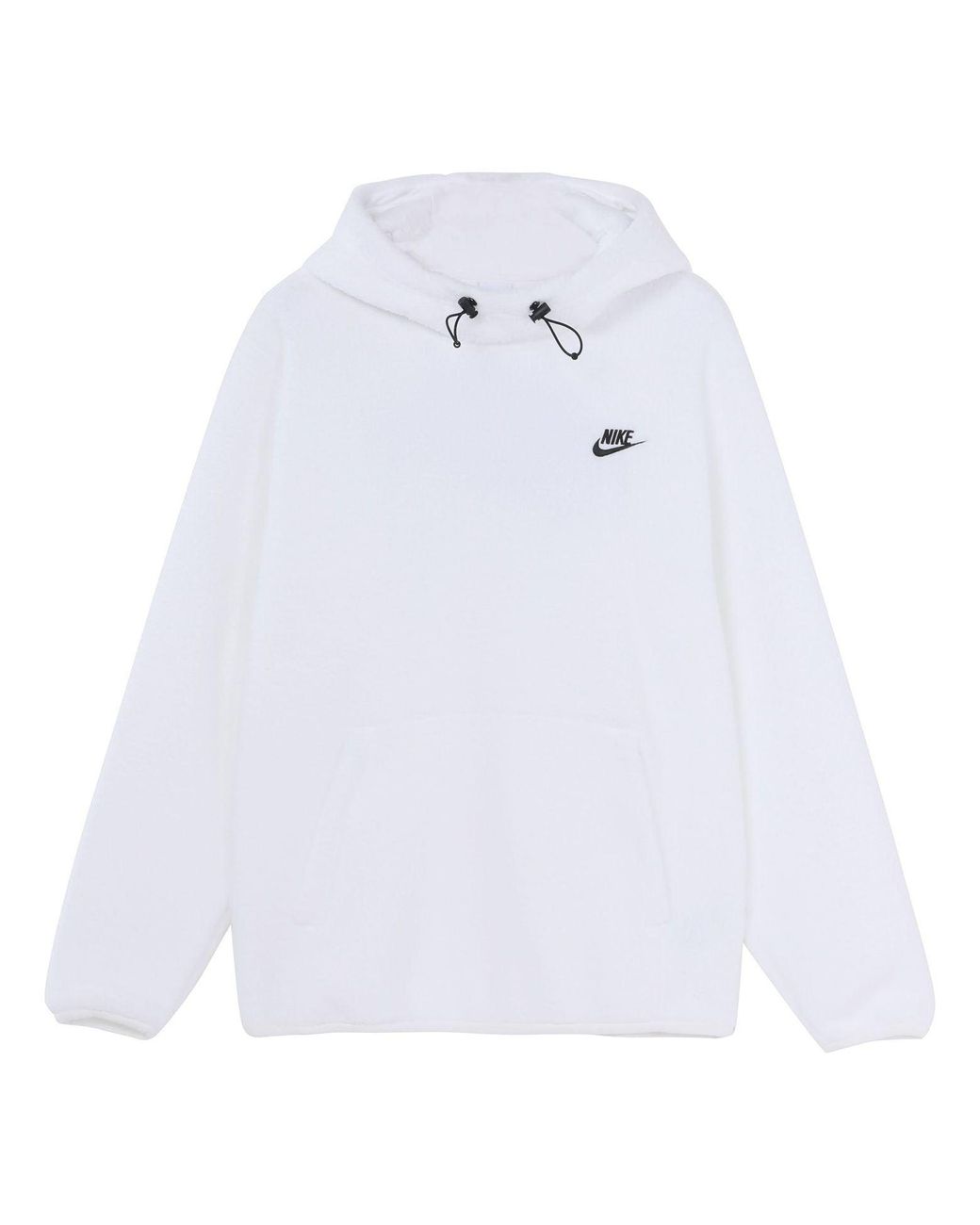 Nike White Sportswear Sport Casual Sports Breathable Fleece Pullover for men