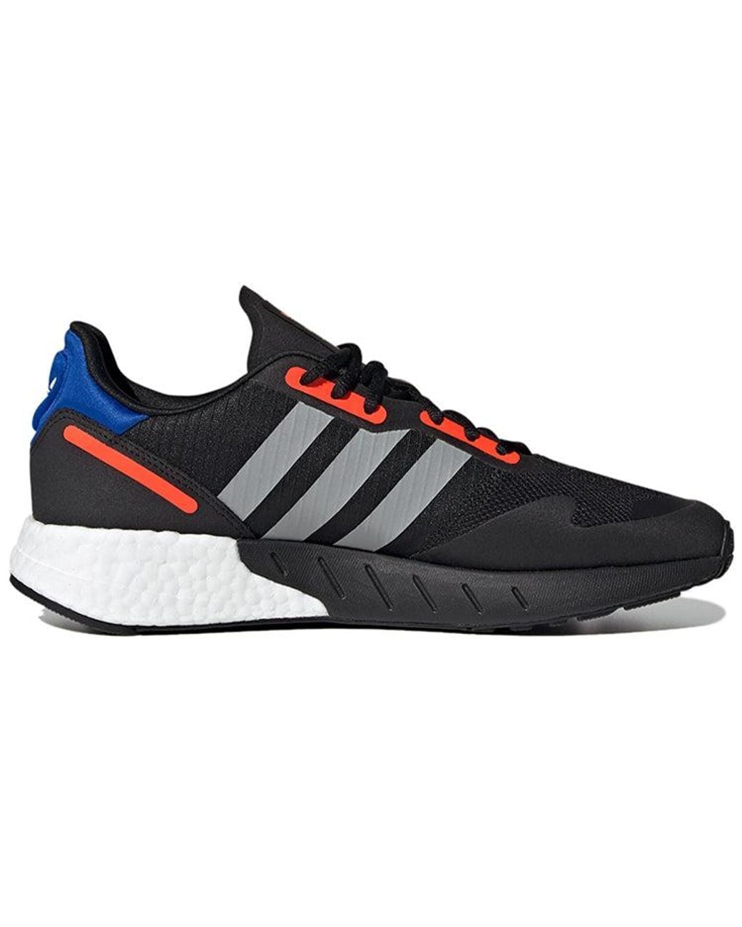 Adidas Blue Zx 1K Boost Metallic' for men