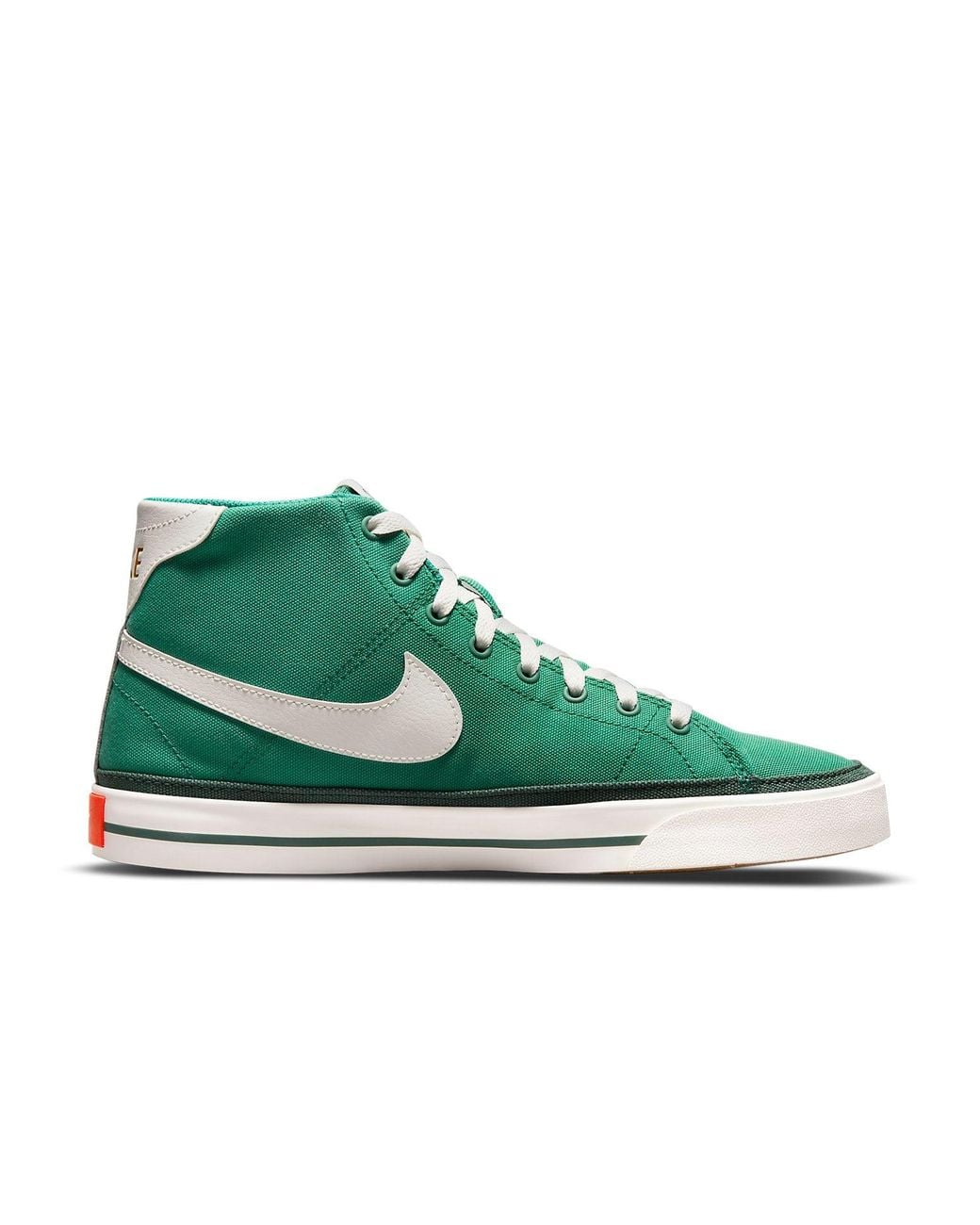 Nike Green Court Legacy Canvas Mid for men