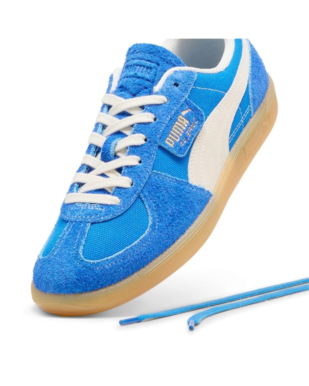 PUMA Blue Palermo Vintage 'Hyperlink Ivory' for men