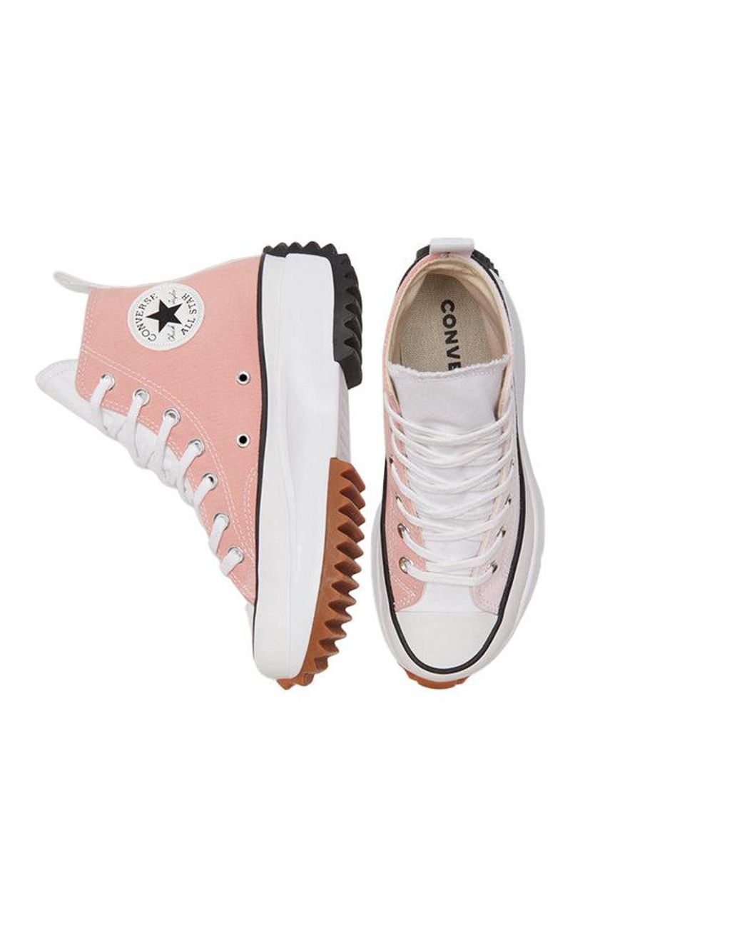 Converse White Run Star Hike High 'Statement Flow' for men