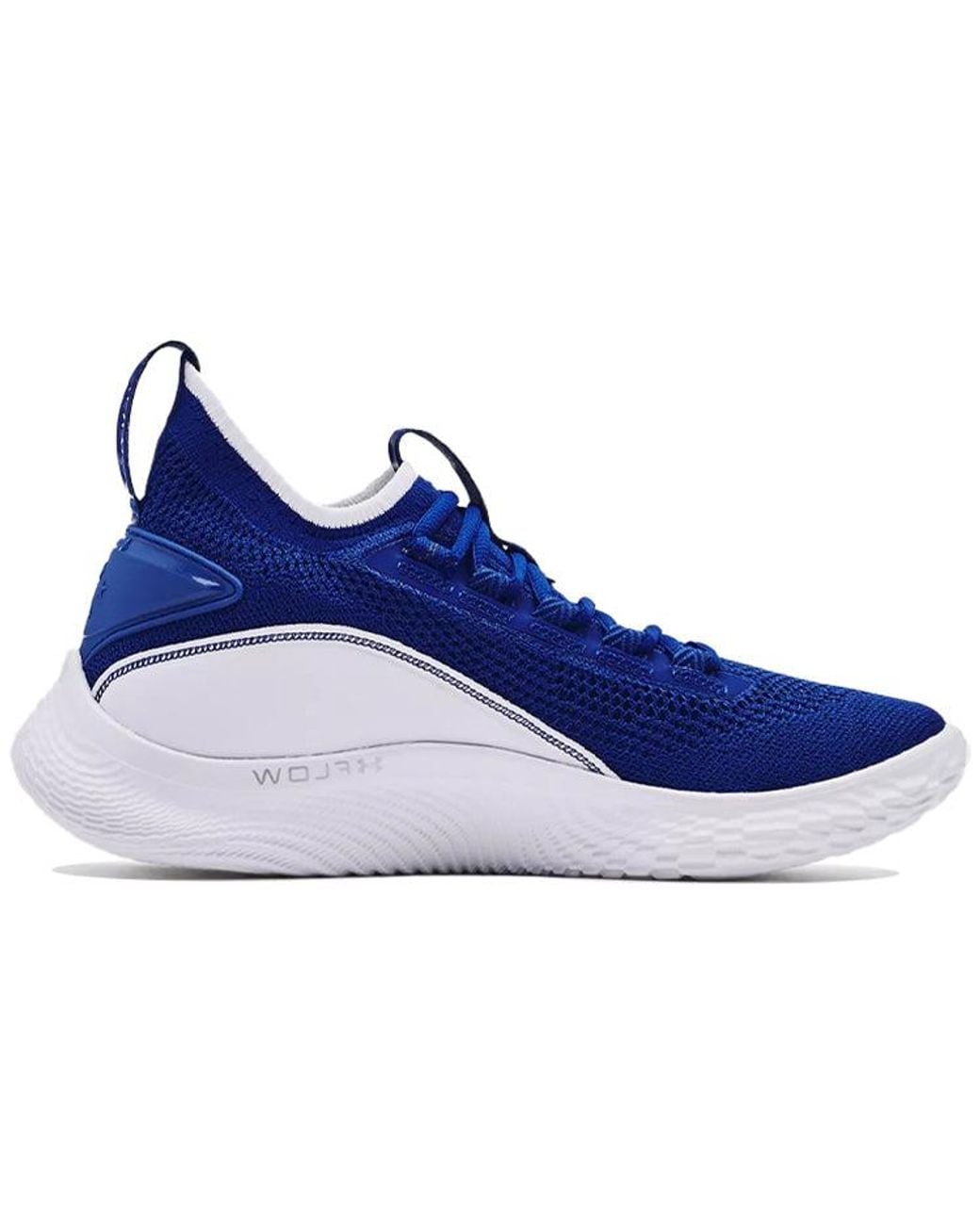 Under Armour Blue Curry 8 'Flow Like Water' for men
