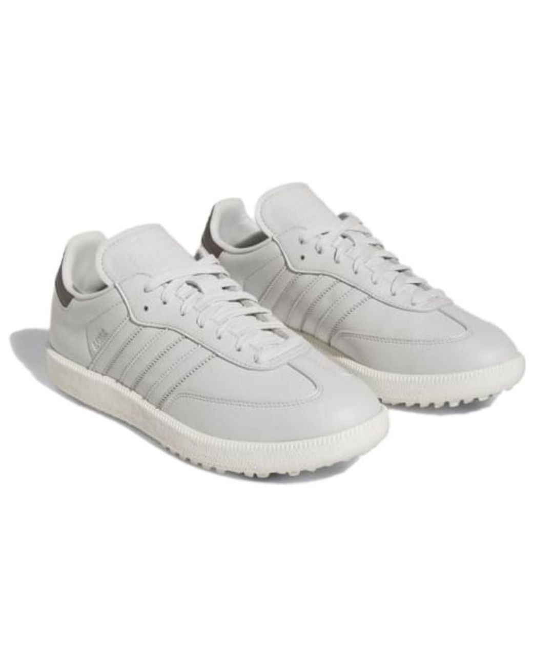 Adidas White Samba Golf Shoes for men