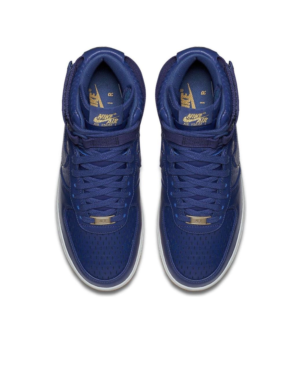 Nike Blue (Wmns) Air Force 1 High Premium 'Dark Dust'