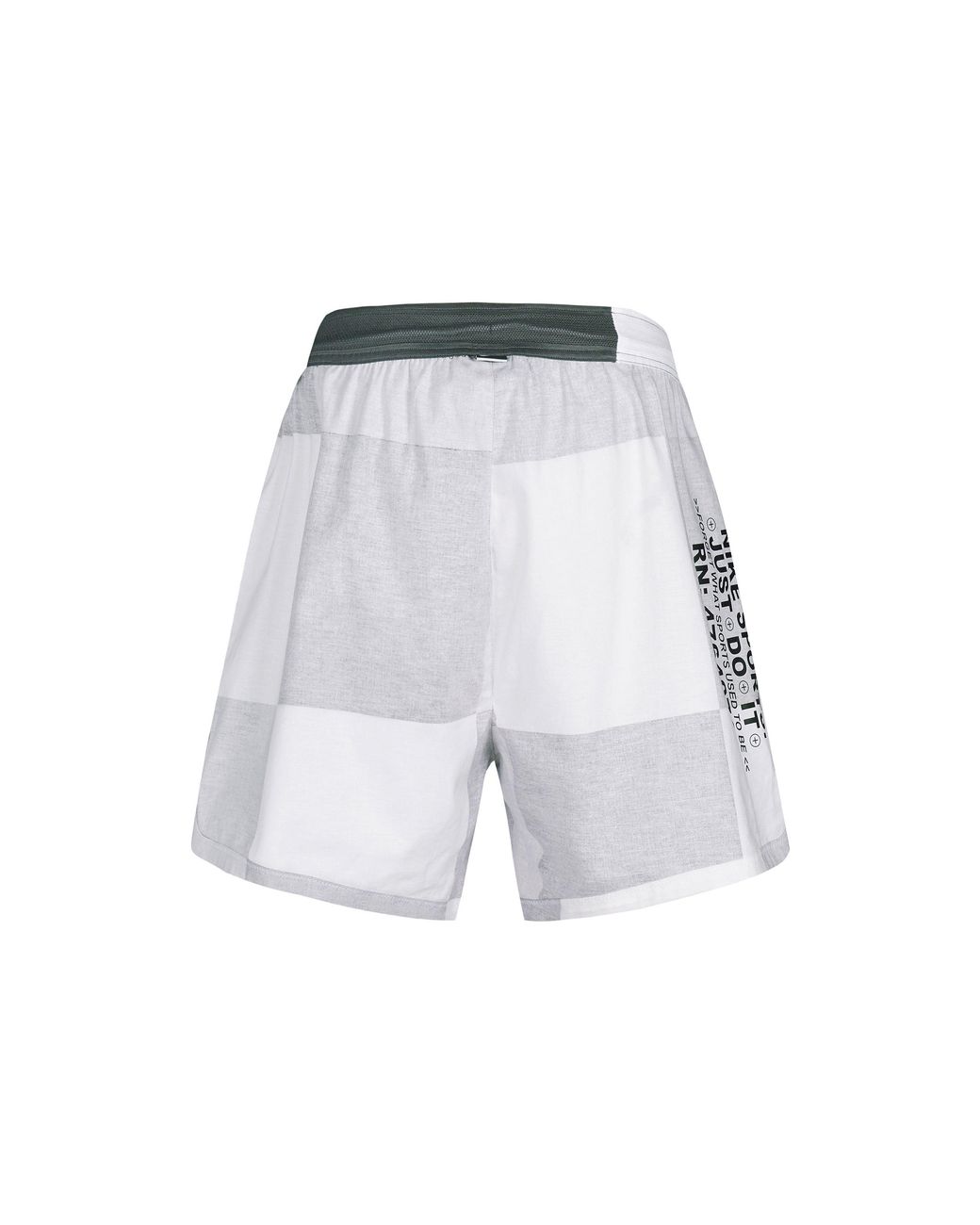 Nike Multicolor Splicing Colorblock Sports Straight Shorts for men