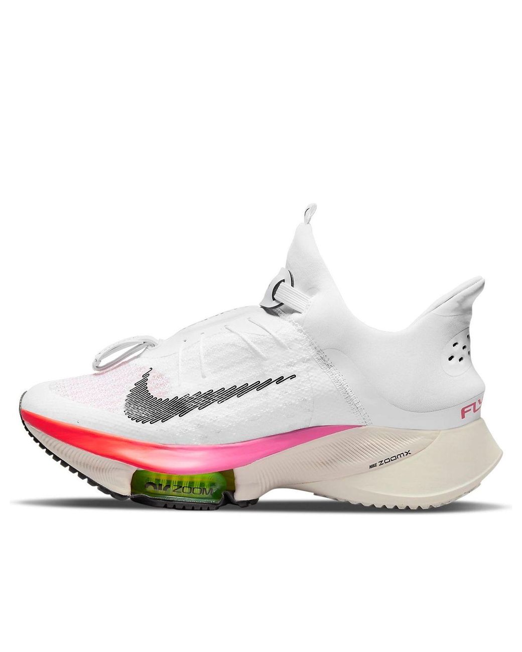 Nike White (Wmns) Air Zoom Tempo Next% Flyease 'Rawdacious'