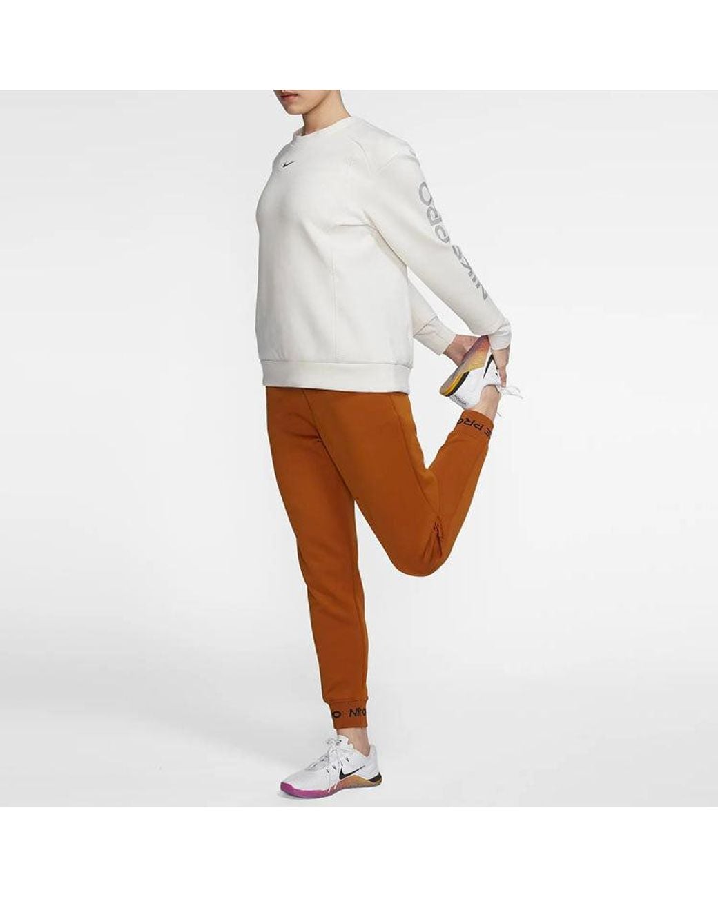 Nike White (Wmns) Pro Knit Hoodie Phantom