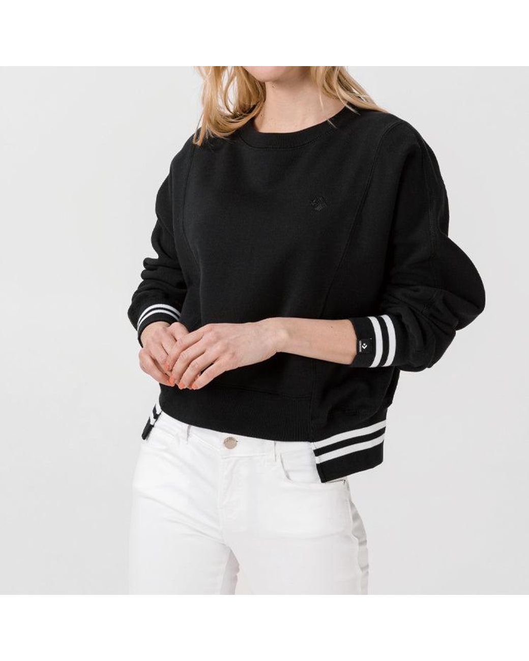 Converse Blue (Wmns) Stripe Breathable Pullover