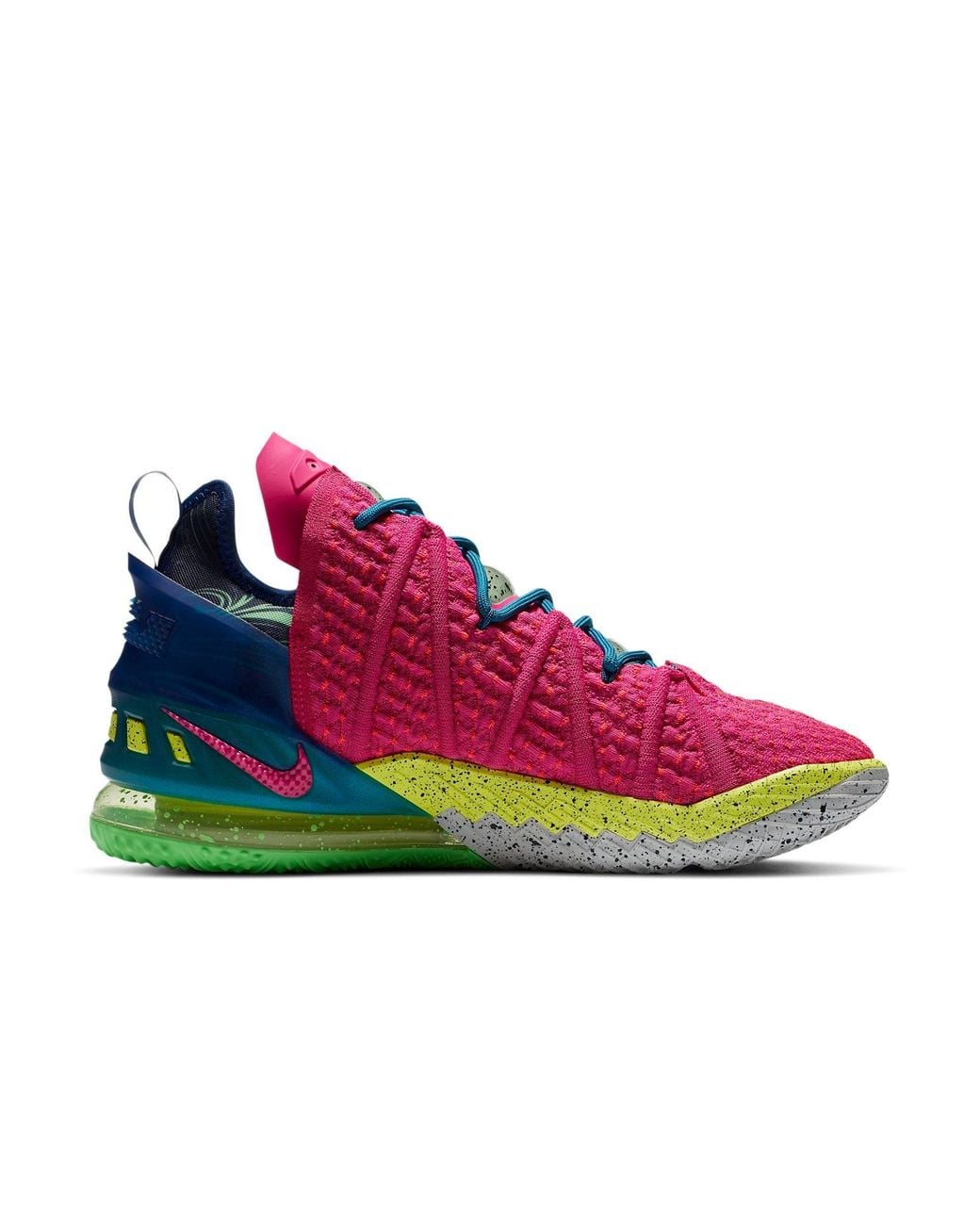 Nike Blue Lebron 18 'Los Angeles By Night' for men