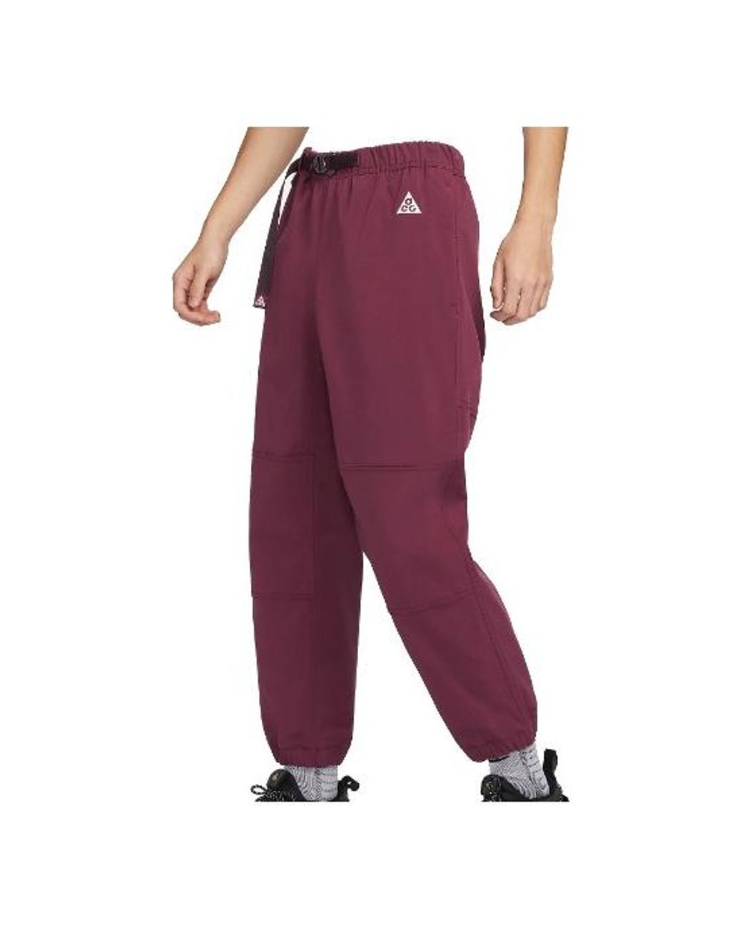Nike Purple Acg Series Solid Color Logo Jogger for men