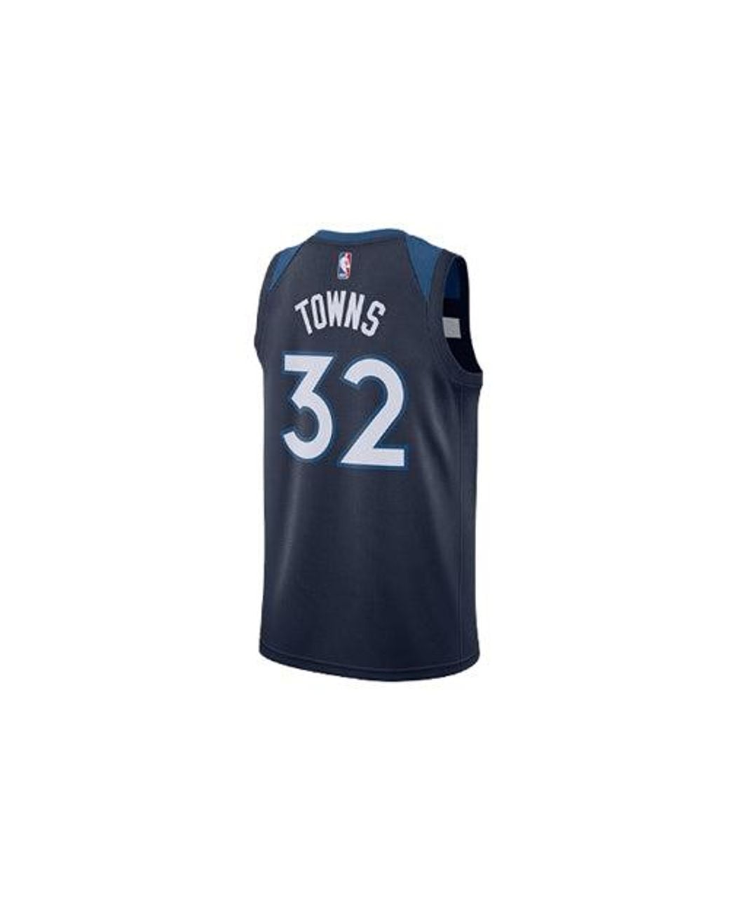 Nike Blue Nba Towns Timberwolves 3 2 Fan Edition Basketball Jersey/Vest 864491-420 for men