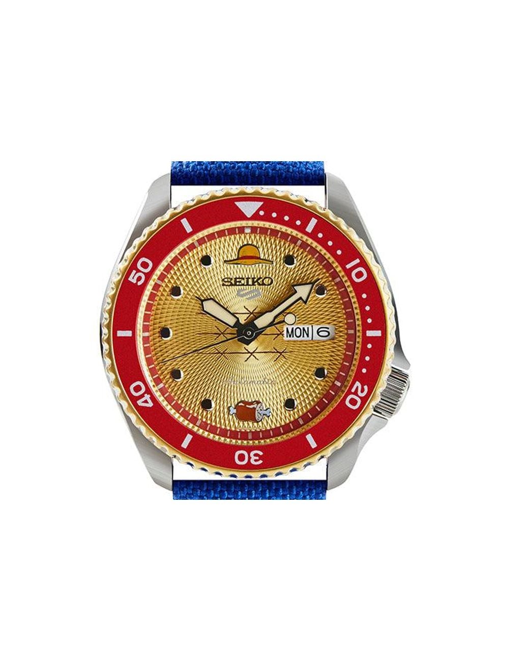 Seiko Blue 2020 X One Piece 'Monkey D Luffy' Regular Box