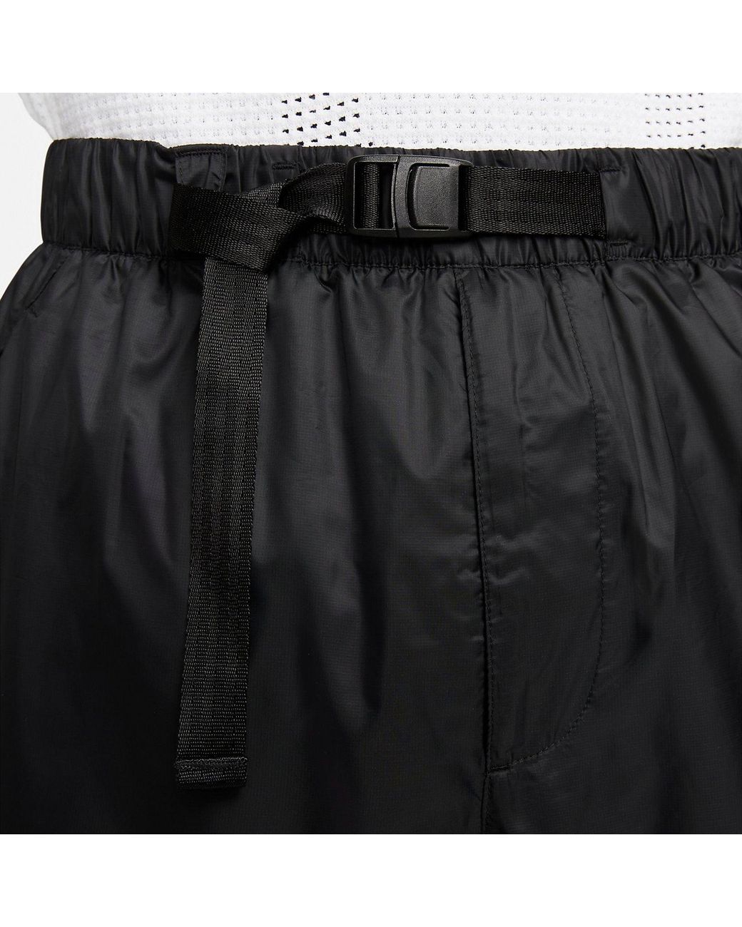 Nike Black Tech Lined Woven Pants for men
