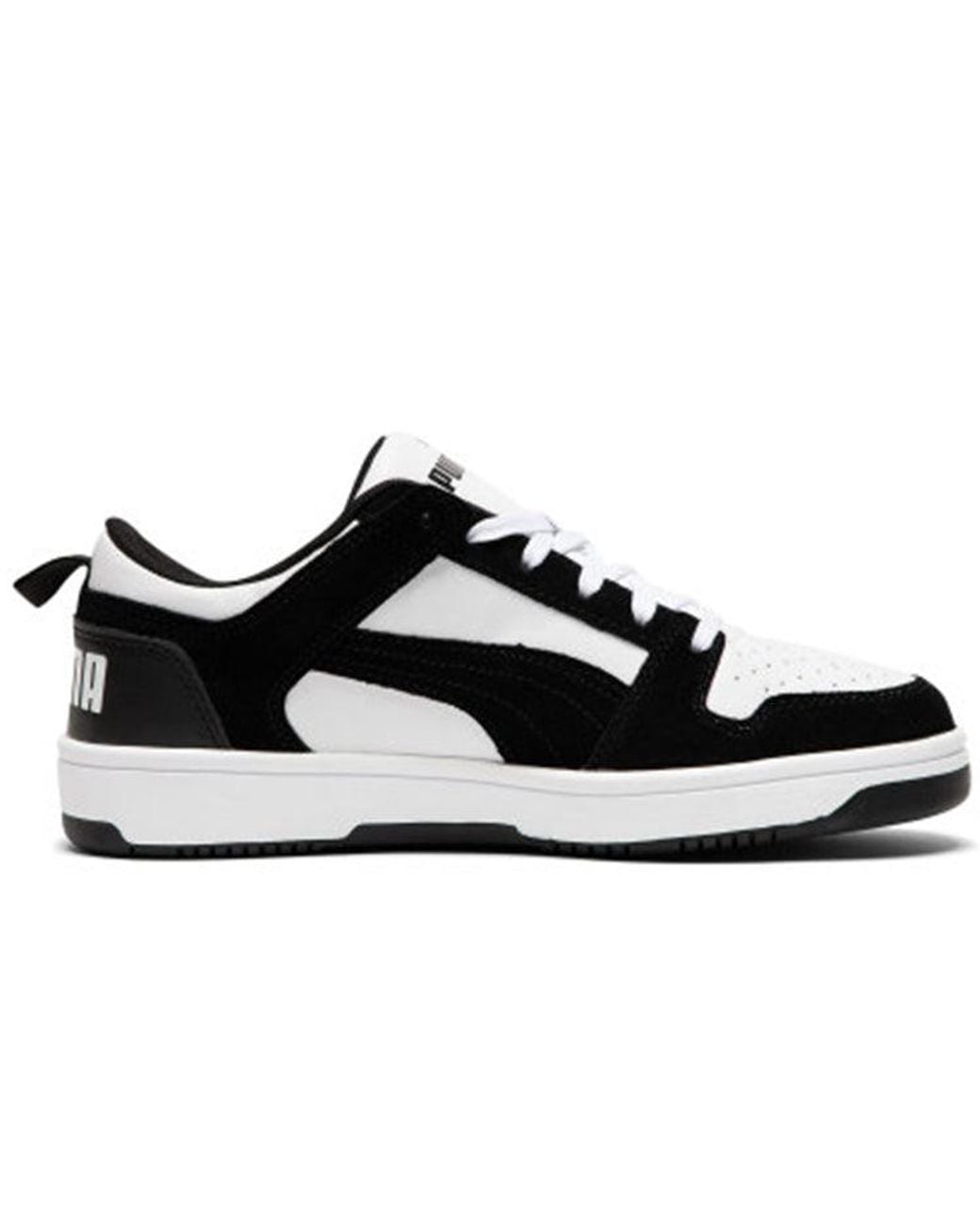 PUMA Black Rebound Layup Lo Sd for men