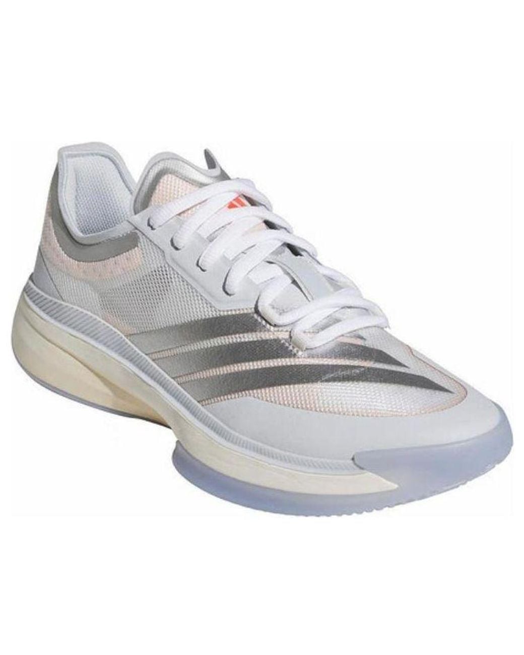 Adidas White Adizero Select 3.0 'Halo Metallic' for men
