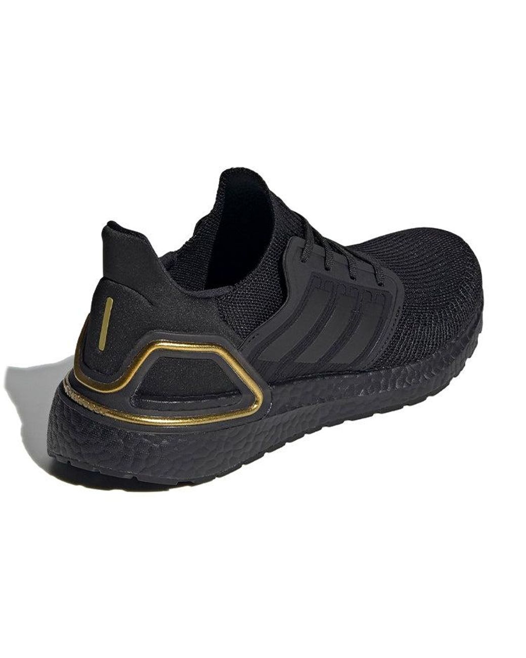 Adidas Ultraboost 20 'black And Gold Metallic' for men