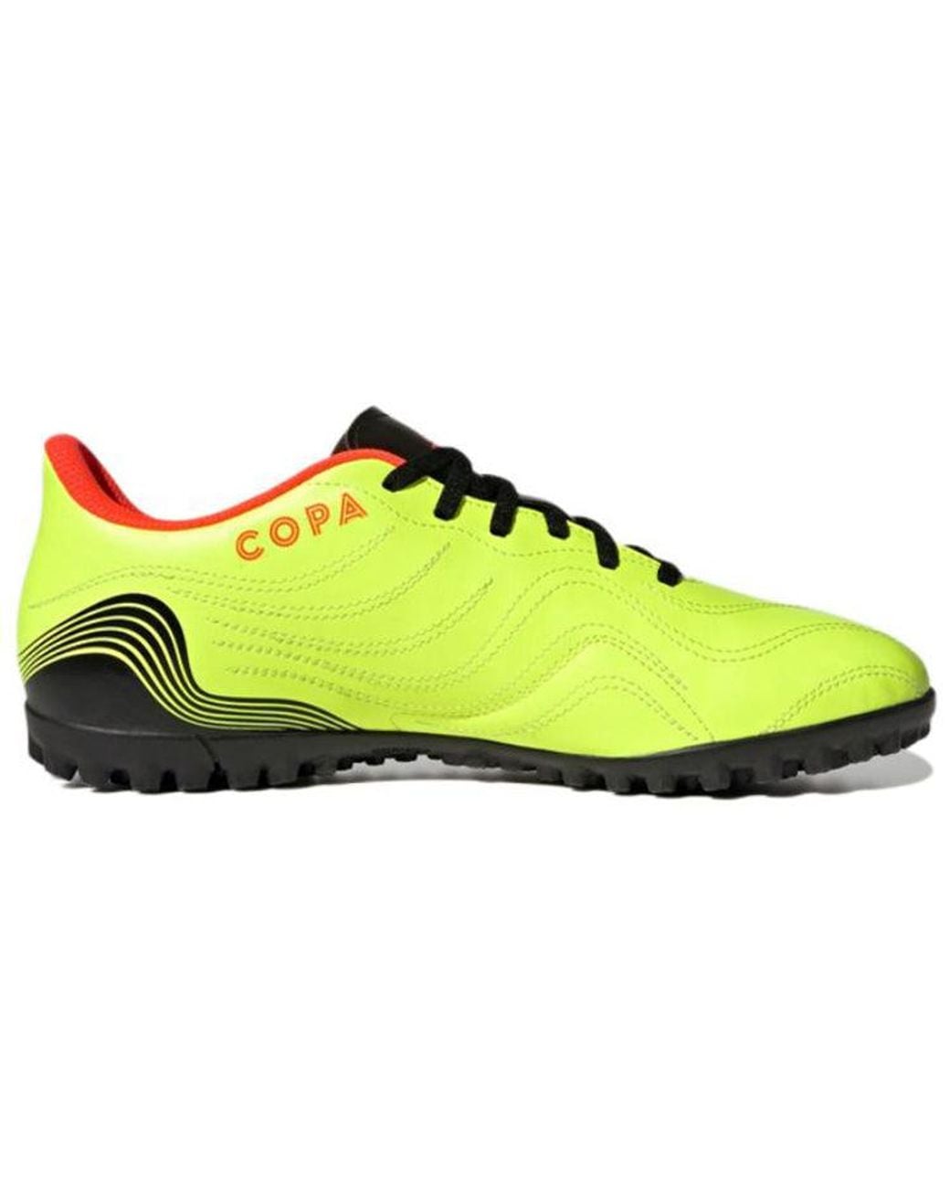 Adidas Yellow Copa Sense.4 Tf 'Game Data Pack' for men