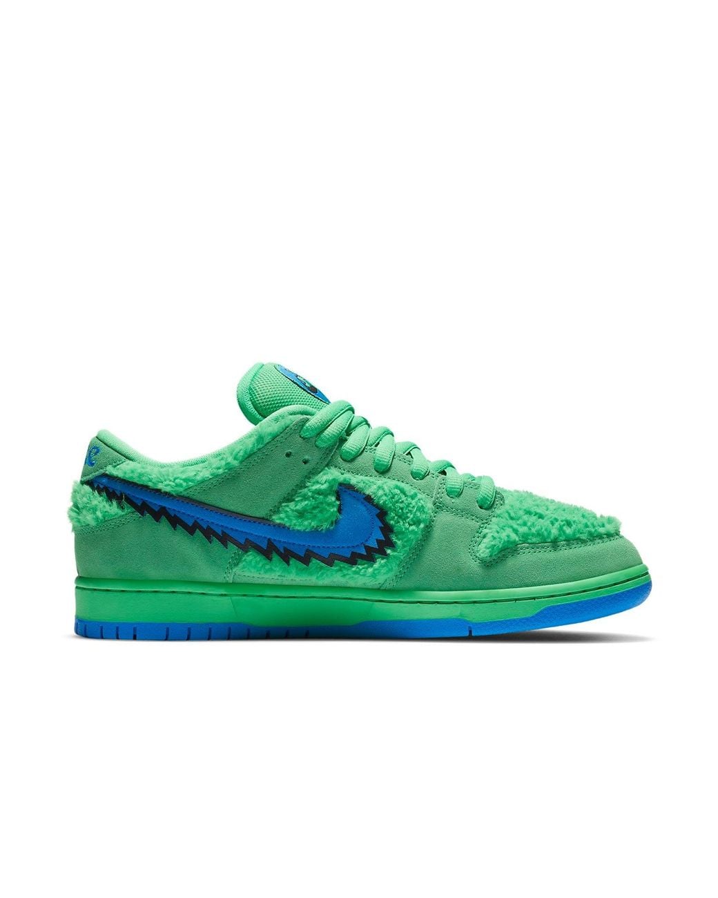 Nike Green X Grateful Dead Sb Dunk Low Bear' for men
