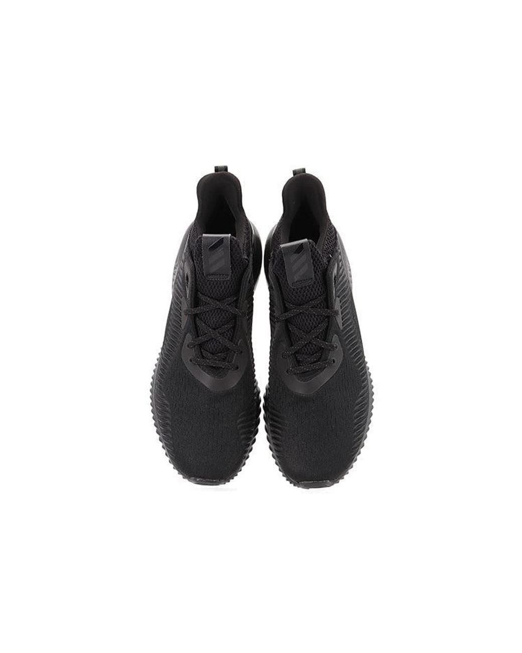 Adidas Black Alphabounce+ 'Triple' for men