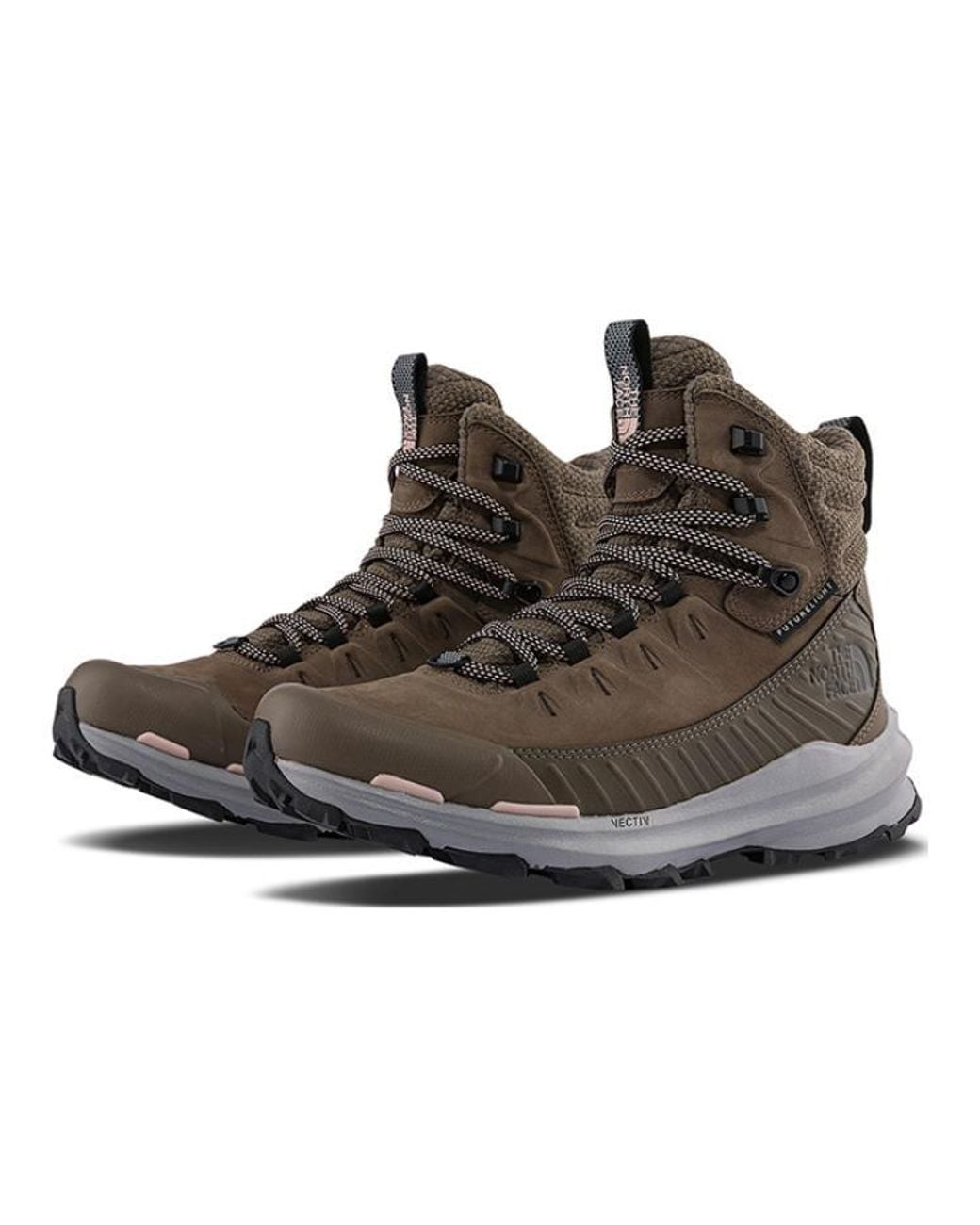 The North Face Brown (Wmns) Vectic Fastpack Insulated Futurelight Hiking Boots 'Wamp'