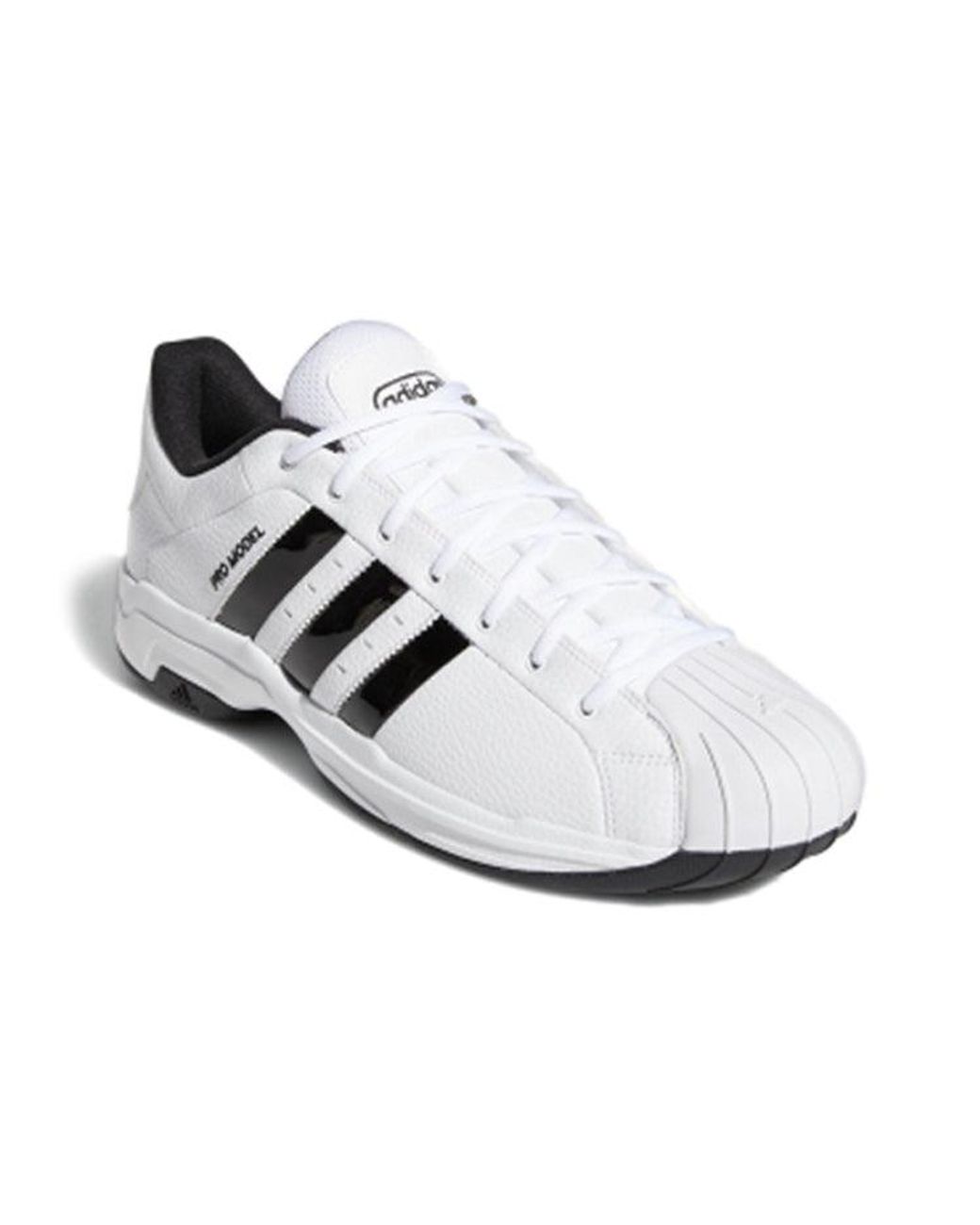 Adidas White Pro Model 2G Low for men