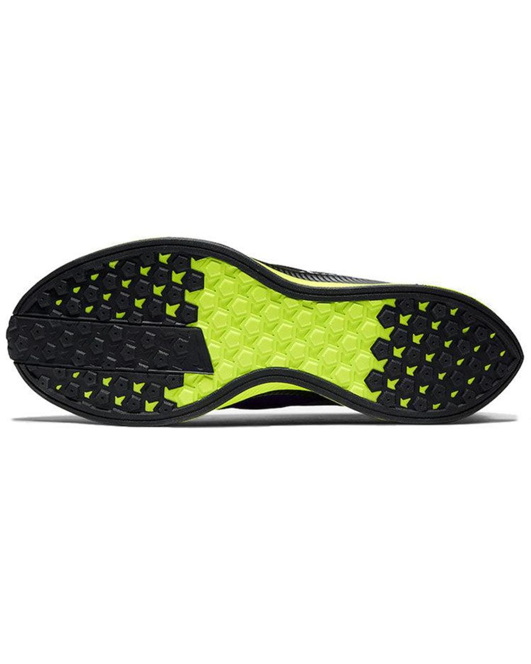 Nike Black Zoom Pegasus Turbo Shield 'Voltage' for men