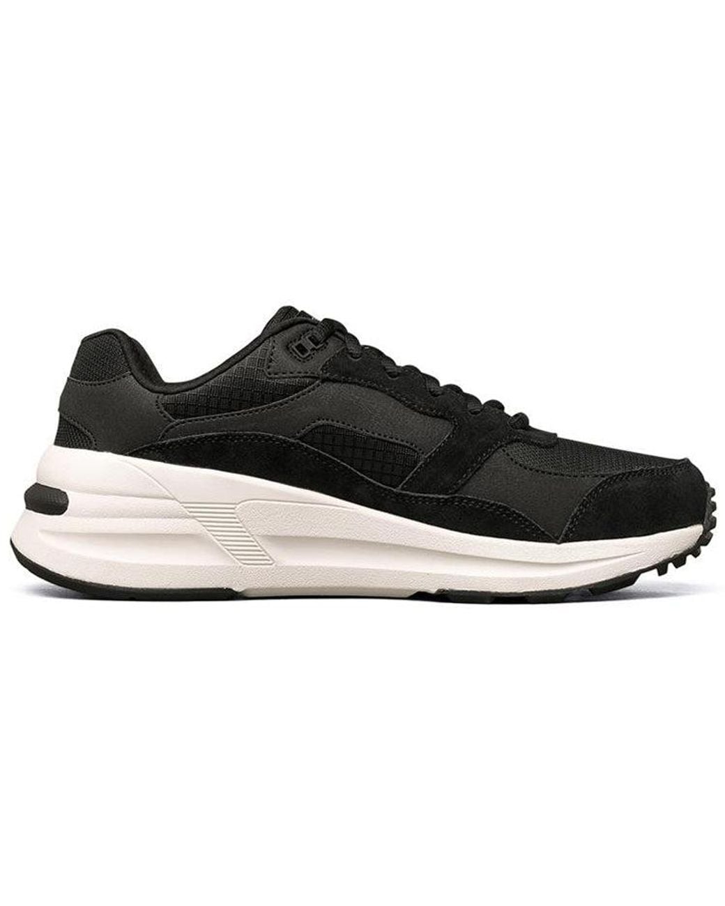 Skechers Black Global Jogger Low-Top Sneakers for men