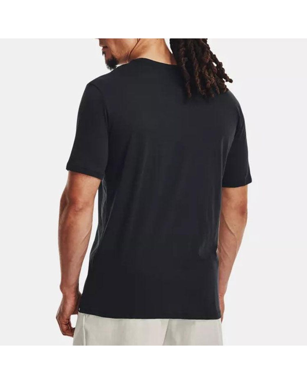 Under Armour Black Project Rock Training T-Shirt for men