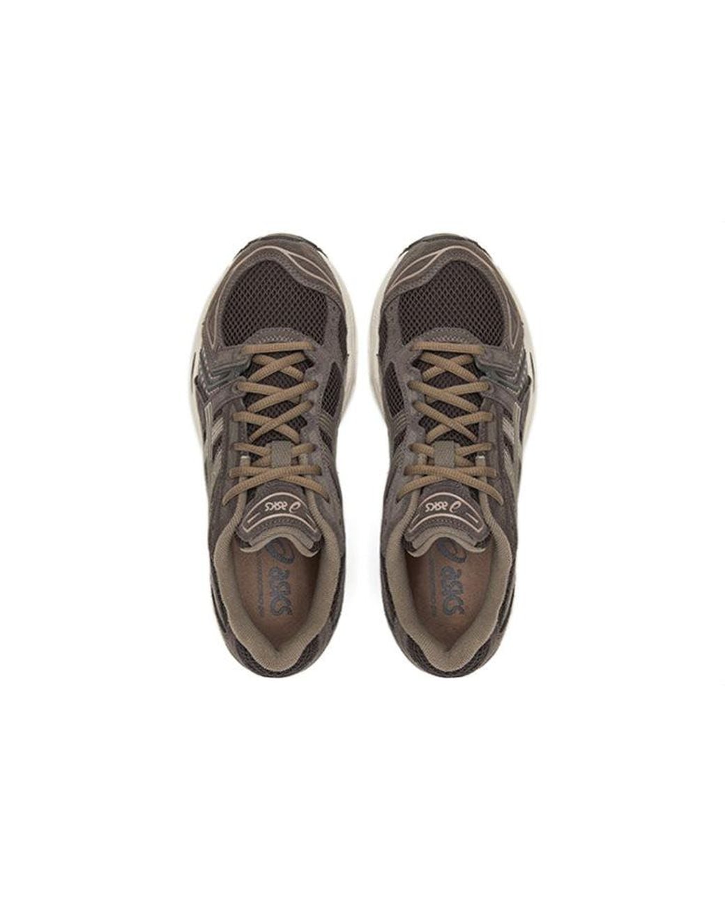 Asics Brown Gel-kayano 14 Leather And Mesh Mid-top Trainers for men