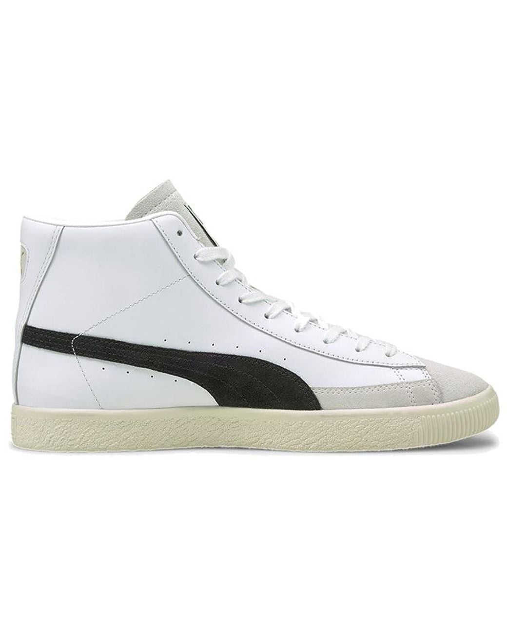 PUMA White Basket Mid Vintage for men